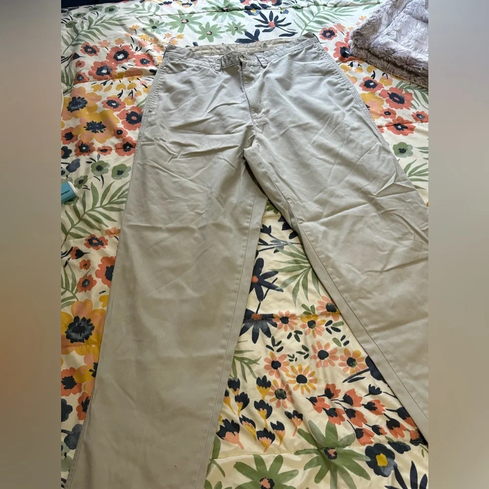Field Master Pants Mens 34x32 khaki color